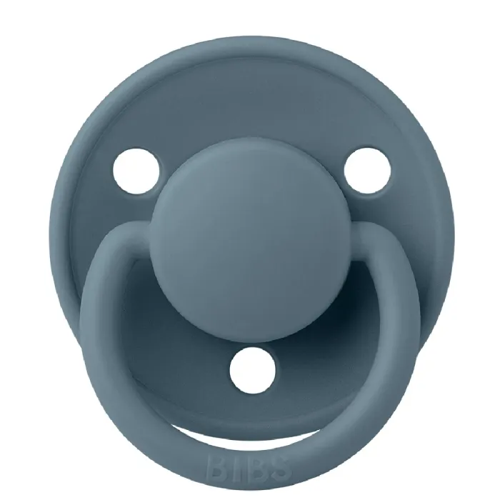 Соска BIBS 0-3 years De Lux Silicone Petrol
