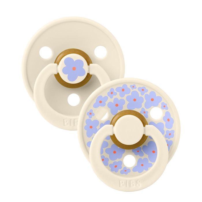 Пустушка Studio 0-6 m Colour Latex Round (кругла) Jasmine – Ivory (2 в упаковці)