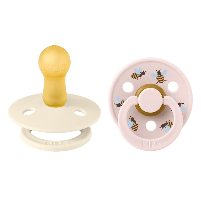 Пустушка Studio 0-6 m Colour Latex Round (кругла) Bumblebee – Mushroom
