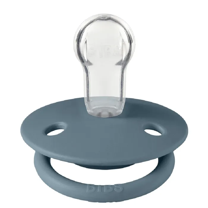 Соска BIBS 0-3 years De Lux Silicone Petrol