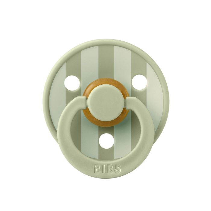 Пустушка BIBS 0-6 міс Colour Latex Anatomical (анатомічна) Block – Sage