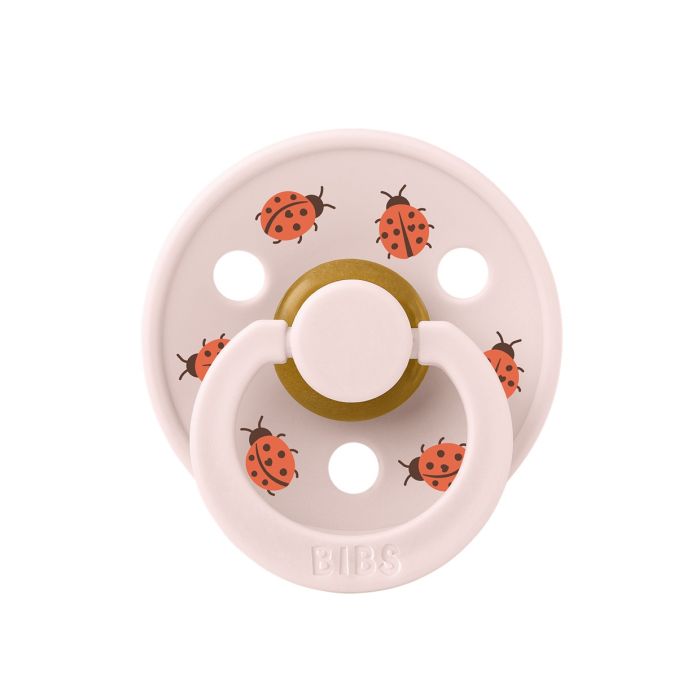 Пустушка Studio 0-6 m Colour Latex Round (кругла) Ladybug Friends – Petal