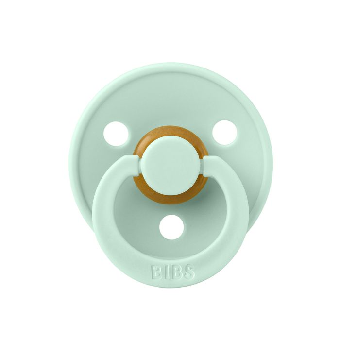 Соска пустушка 0-6 m BIBS Colour Latex Round (кругла) – Nordic Mint