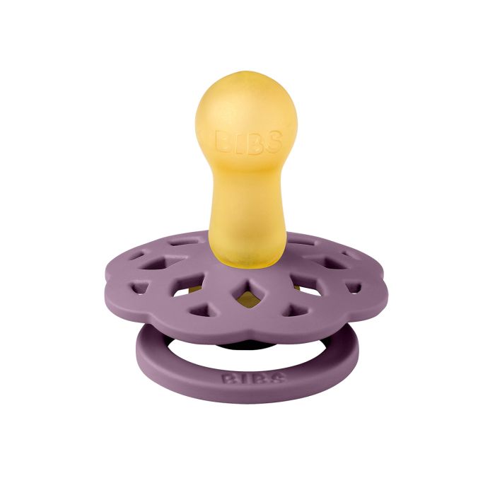 Соска пустушка 0-6 m BIBS Boheme Latex Round (кругла) – Mauve