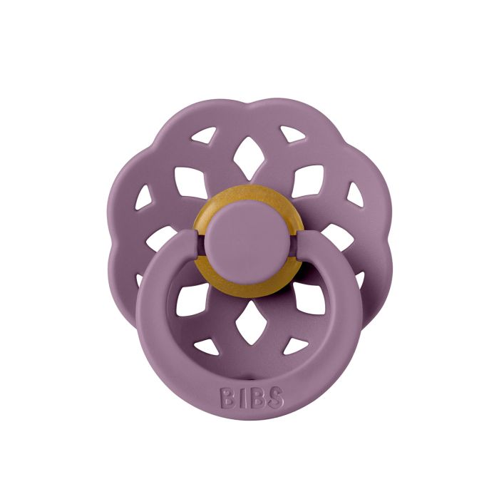 Соска пустушка 0-6 m BIBS Boheme Latex Round (кругла) – Mauve