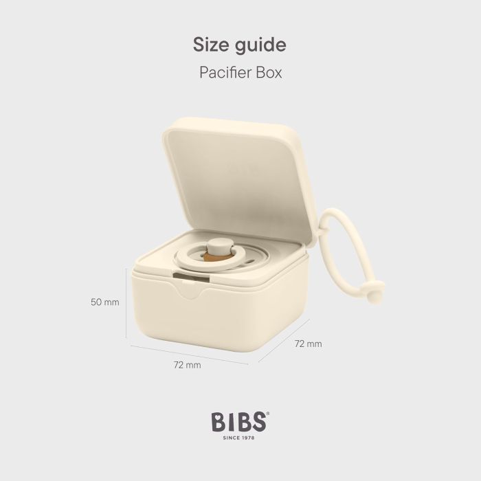 Контейнер для пустушок BIBS Pacifier Box Petrol (без пустушки)
