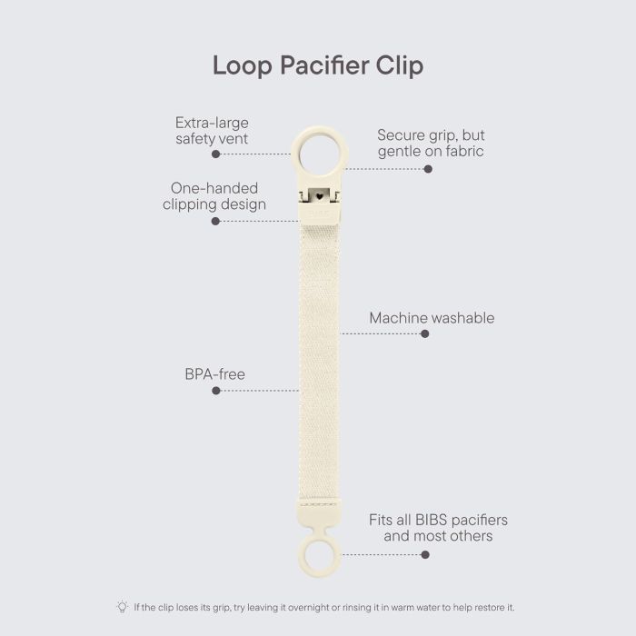 Тримач Pacifier Clip Loop - Baby Blue