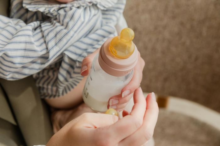 Дитяча пластикова пляшечка BIBS Baby Bottle Round Latex 150 мл Slow Flow Sage