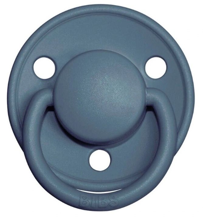 Соска BIBS 0-3 years De Lux Silicone Petrol