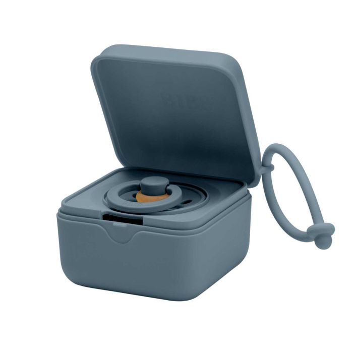 Контейнер для пустушок BIBS Liberty Pacifier Box – Bobo Petrol