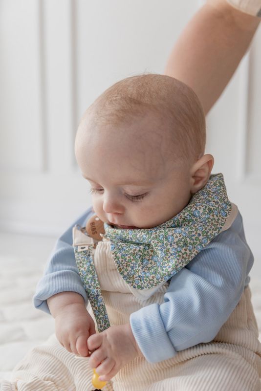Нагрудник BIBS x Liberty Bandana Bib – Eloise Ivory