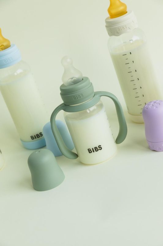 Ручки для дитячої пляшечки BIBS Baby Bottle Handle - Ivory