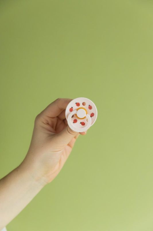 Пустушка Studio 0-6 m Colour Latex Round (кругла) Ladybug Friends – Petal