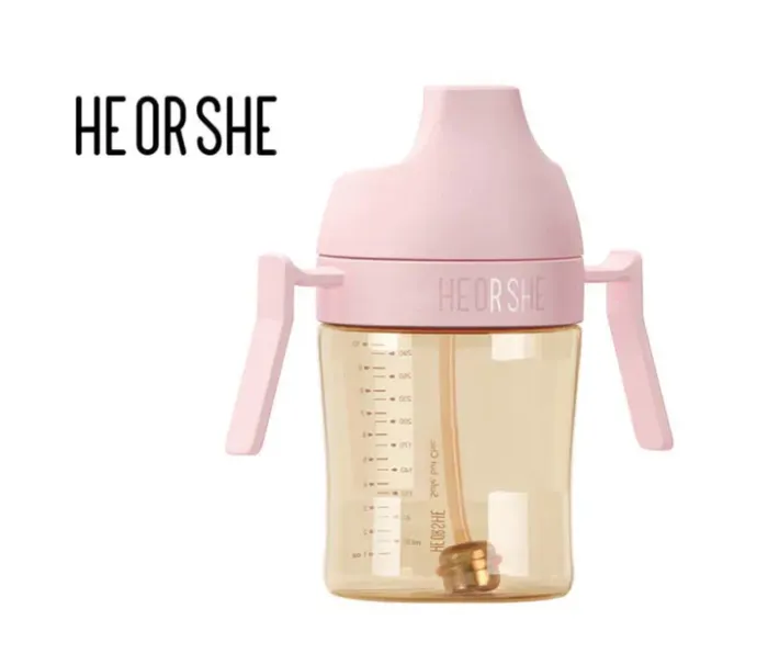Дитячий поїльник HEORSHE Pink 300 ml