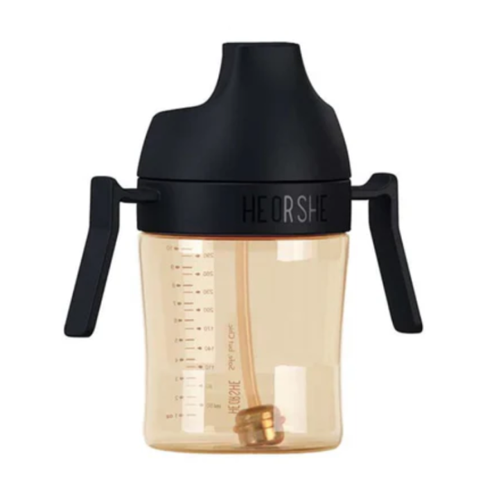 Дитячий поїльник HEORSHE Black 300 ml