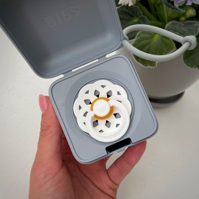 Контейнер для пустушок BIBS Pacifier Box  Vanilla