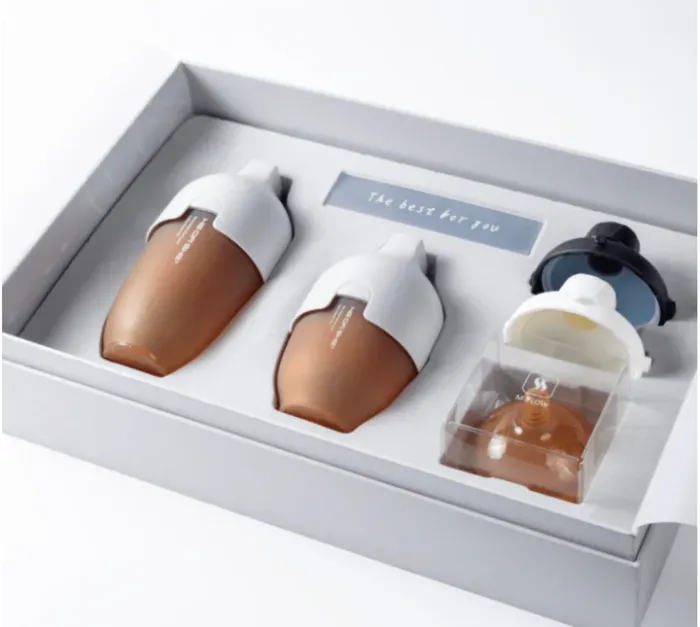 Набір пляшечок для годування HEORSHE Gray Bottles 5 ед.