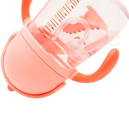 Бутилка дитяча поїльник  ДИНО Coral, 360 ml