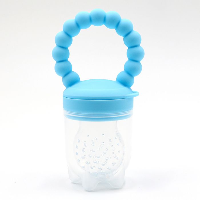 Ніблер з силіконовим ситом (розмір L)  Baby Blue 