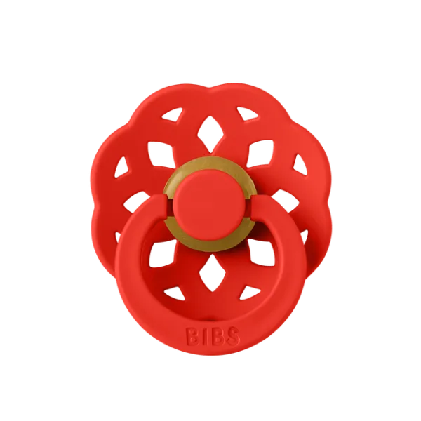 Пустушка BIBS 0-6 m Boheme Latex Round Candy Apple