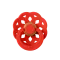 Пустушка BIBS 0-6 m Boheme Latex Round Candy Apple