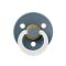 Пустушка BIBS 0-6 m Colour Latex Round (кругла) – Petrol GLOW