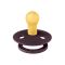 Пустушка BIBS 0-6 m Pacifier Colour Holiday Bow Latex Round (кругла) – Plum Ivory