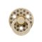Соска пустушка BIBS 6-18 m Pacifier Studio Colour Polka Medium Latex Dark Oak Vanilla