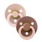 Пустушка Studio  6-18 m Colour 2 PACK Fusion Latex Round (кругла) – Blush Woodchuck mix (2 в упаковці)