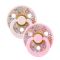 Пустушка BIBS 0-6 m  x Liberty Colour 2 PACK Oscar Meadow Latex Round (кругла) – Petal Mix