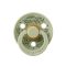 Пустушка BIBS 0-6 m Pacifier Colour Holiday Leaf Latex Round (кругла) – Sage Hunter Green