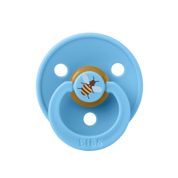 Пустушка Studio 0-6 міс Colour Latex Round (кругла) Bumblebee – Breeze