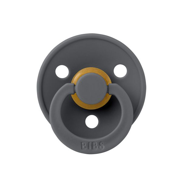 Пустушка Bibs  6-18 m Latex Round Iron