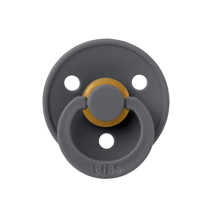 Пустушка Bibs  6-18 m Latex Round Iron