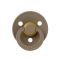 Пустушка BIBS  0-6 m Colour Latex Round (кругла) – Dark Oak