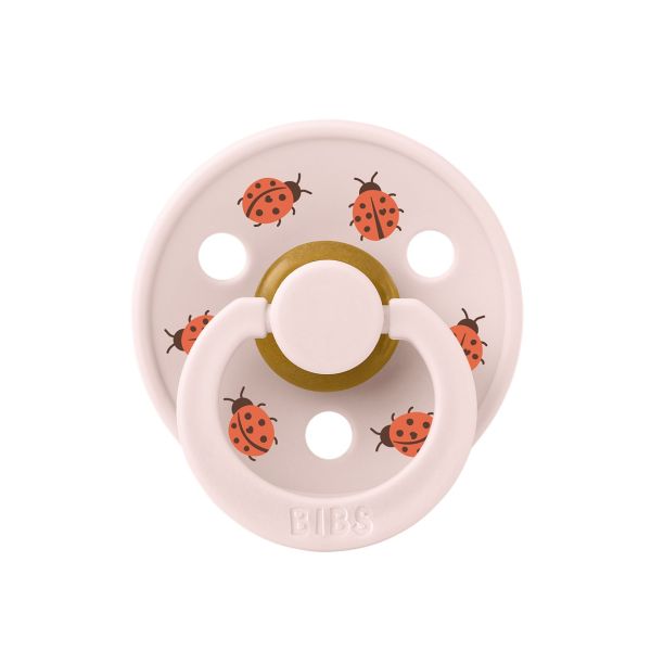 Пустушка Studio 6-18 m Colour Latex Round (кругла) Ladybug Friends – Petal