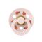 Пустушка Studio 0-6 m Colour Latex Round Ladybug Friends - Petal рожева