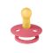 Пустушка BIBS 0-6 m Colour Latex Round - Coral