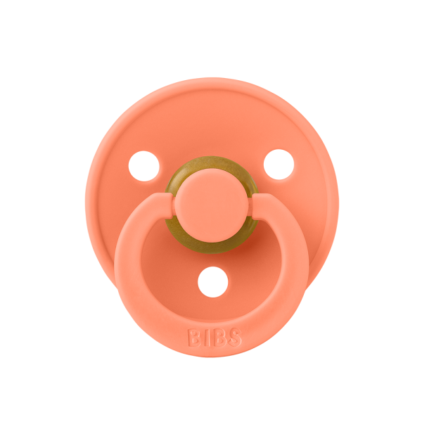 Пустушка BIBS 0-6 міс Colour Latex Папая