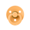 Пустушки BIBS 0-6 мес Colour Latex Round (кругла) - Sunshine/Peach Sunset, 2 шт
