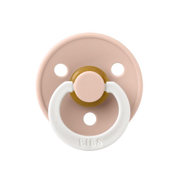 Пстушка BIBS 0-6 m Colour GLOW - Blush