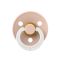 Пустушка BIBS 18+ Latex Round – Blush GLOW