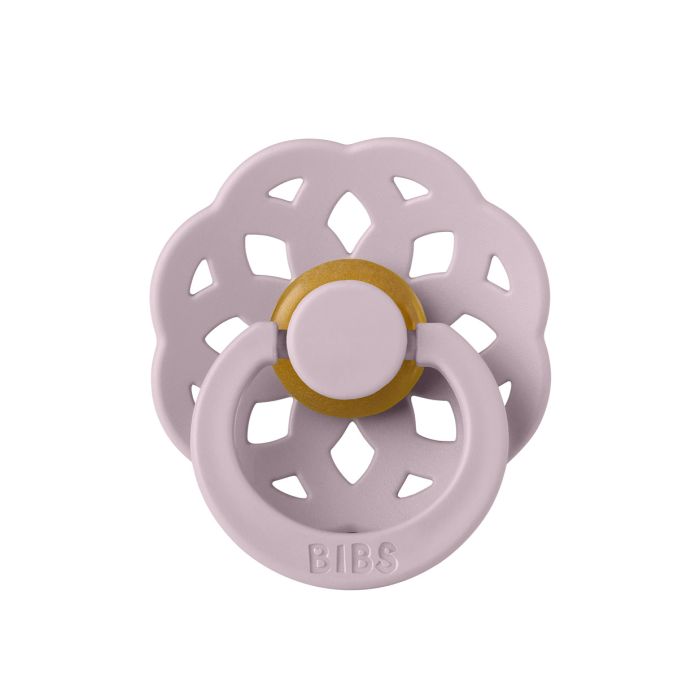 Пустушка BIBS 0-6 міс Boheme Latex Round (кругла) -  Dusky Lilac
