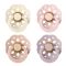 Соски пустушки BIBS 0-6 m Boheme Latex Round Blossom 4 PACK