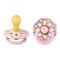 Пустушка 0-6 mBIBS x Liberty Boheme 2 PACK Oscar Meadow Latex Round (кругла) – Blossom Mix (2 в упаковці)