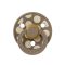 Соска пустушка BIBS 6-18 m Pacifier Studio Colour Polka Medium Latex Vanilla Dark Oak