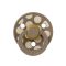 Соска пустушка BIBS 0-6 m Pacifier Studio Colour Polka Medium Latex Vanilla Dark Oak