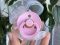 Соска пустушка BIBS 0-6 m Colour Latex Round - Baby Pink