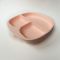 Секционная тарелка на присосці Soft Pink