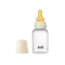 Дитяча пластикова пляшечка BIBS Baby Bottle Round Latex Ivory, 150 ml